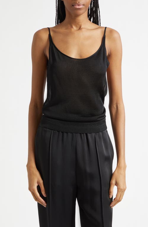 EMILY DAWN LONG Kipling Backless Tank in Black at Nordstrom, Size Small