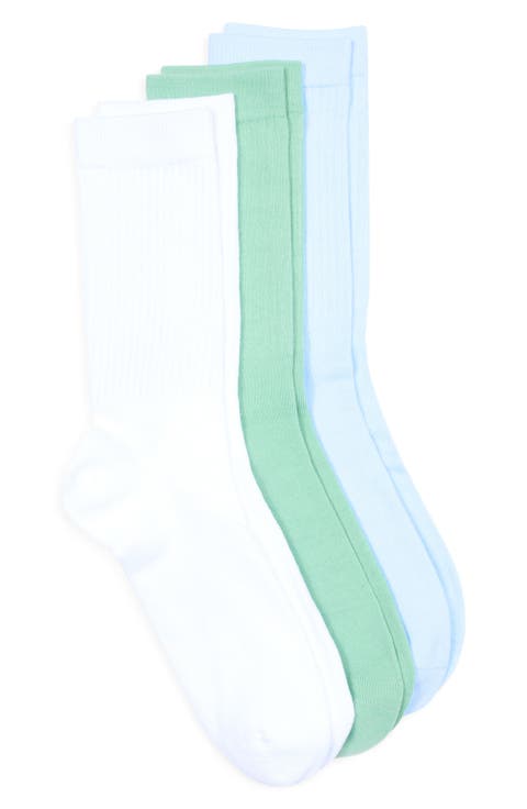 3-Pack Casual Crew Socks