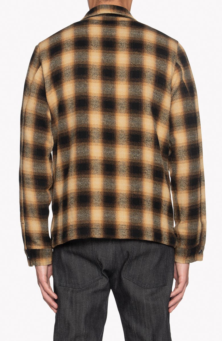 Naked & Famous Denim Vintage Flannel Button-Up Work Shirt, Alternate, color, 