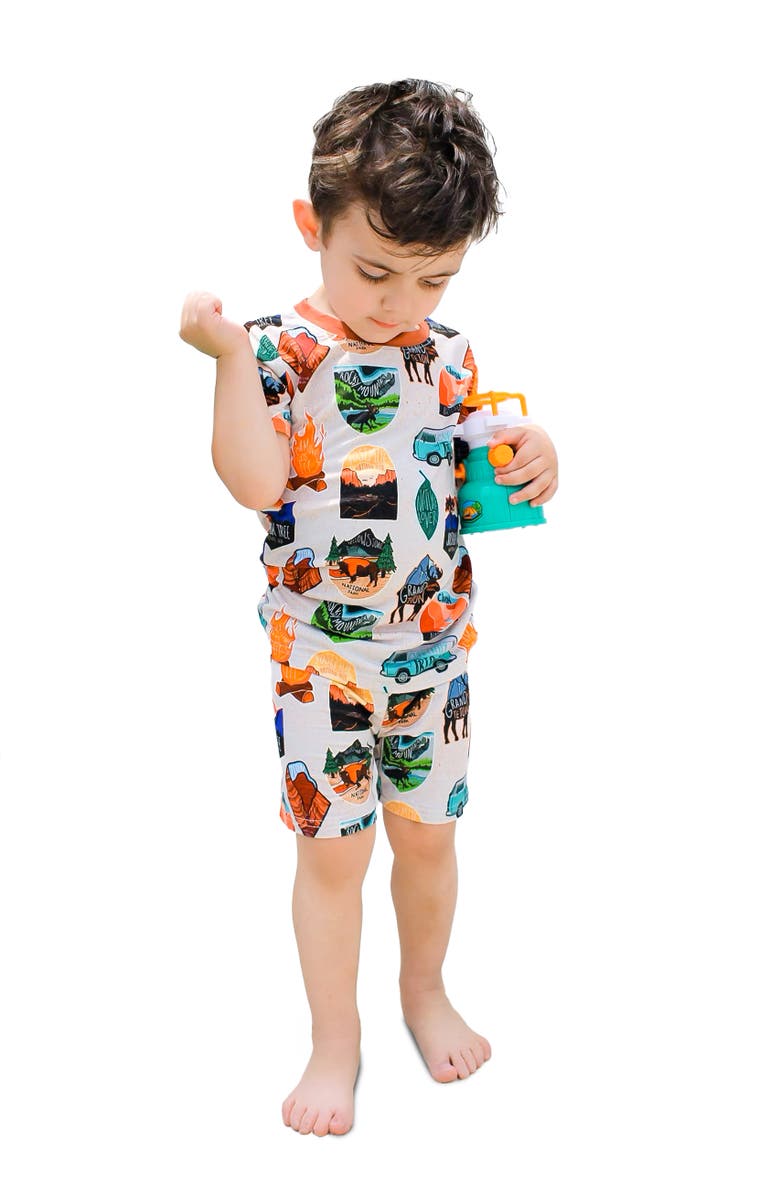 Fletch Tiny Traveler 2 Piece Shorts Set, Alternate, color, Multi