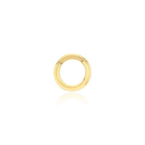 Round Gold Charm Holder