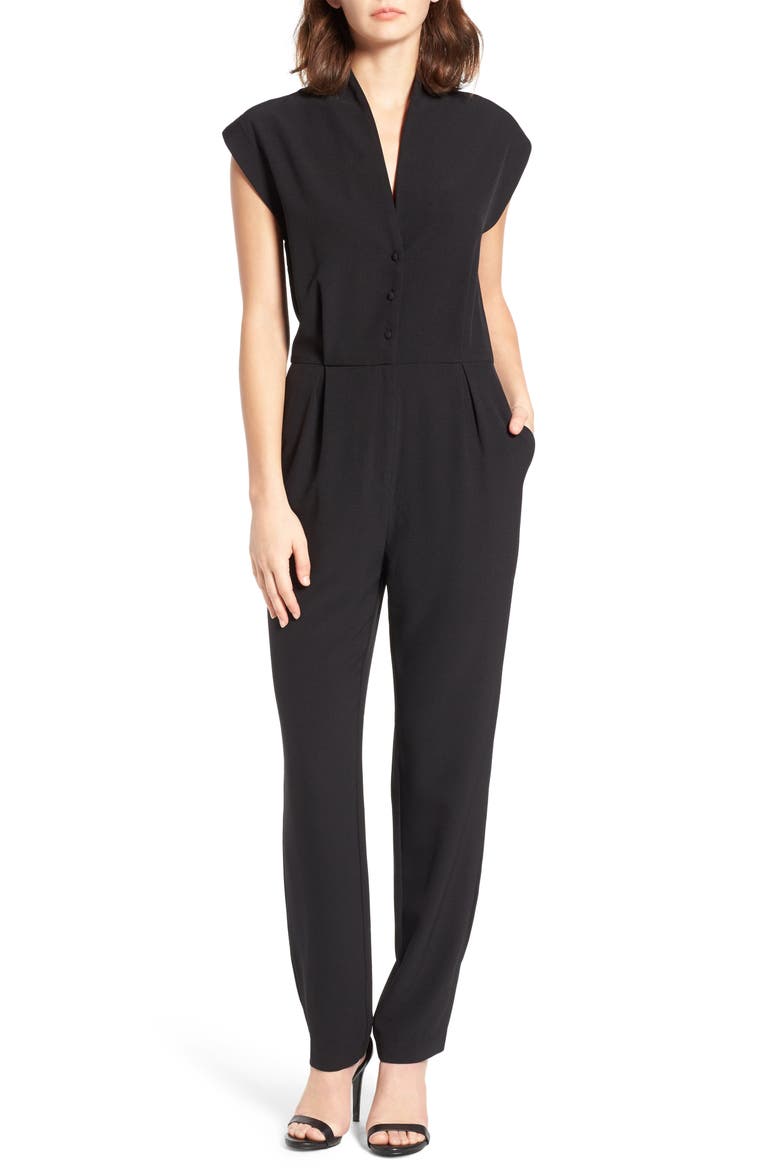 Hanna Jumpsuit, Main, color, BLACK