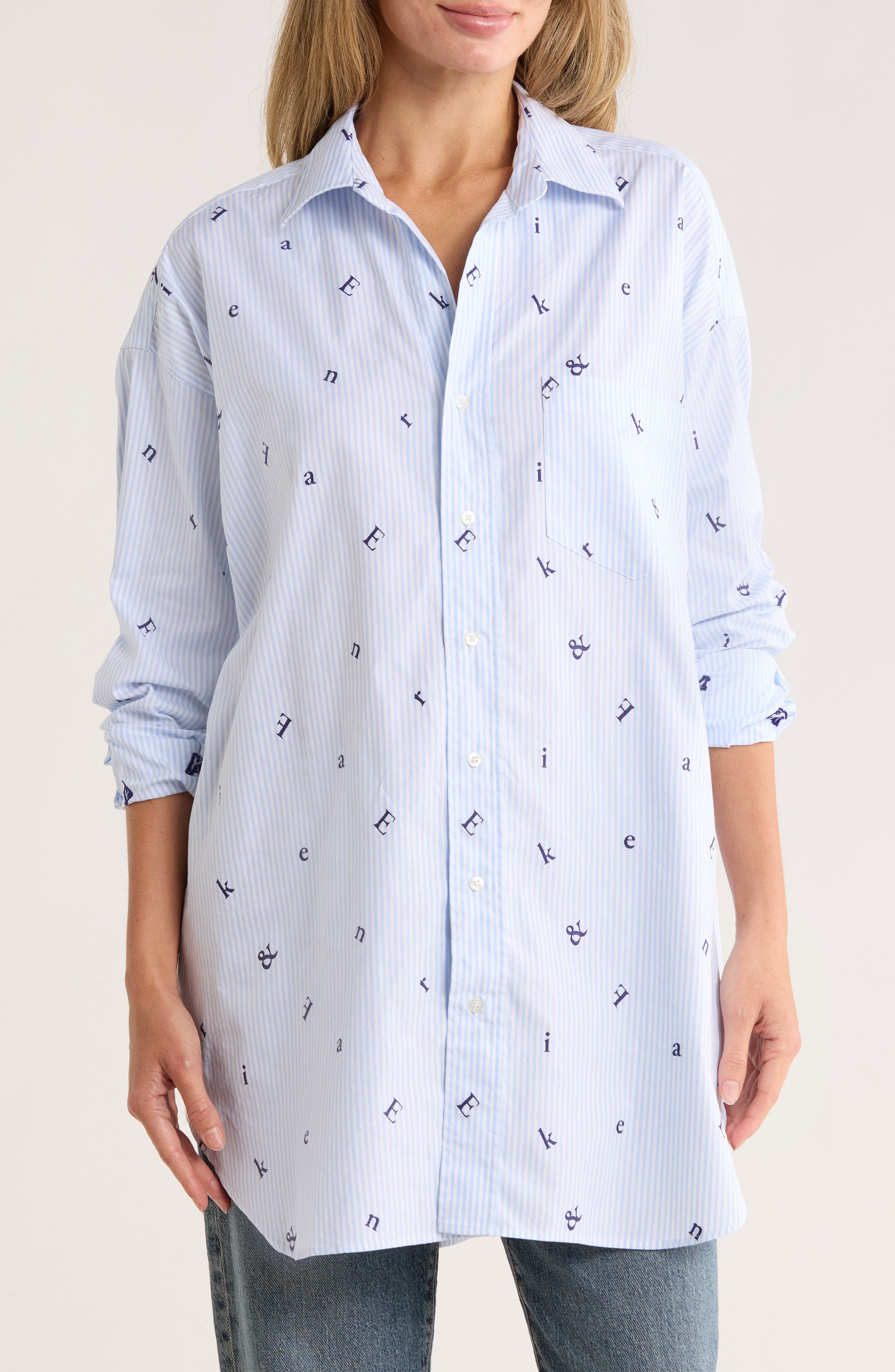 Frank & Eileen Mackenzie Cotton Button-Up Shirt