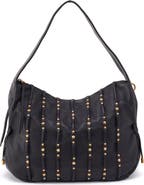 HOBO Kori Stud Detail Leather Hobo Bag