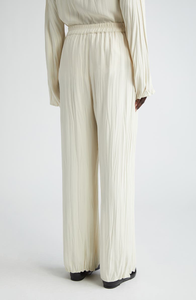 BITE Studios Maisie Plissé Pants, Alternate, color, Cream