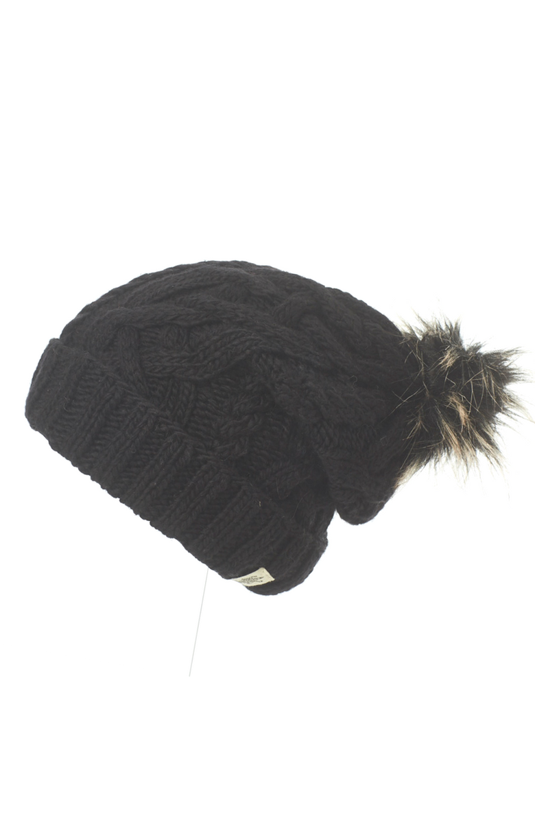 Nirvanna Designs Sugar Sugar Slouch, Main, color, Black