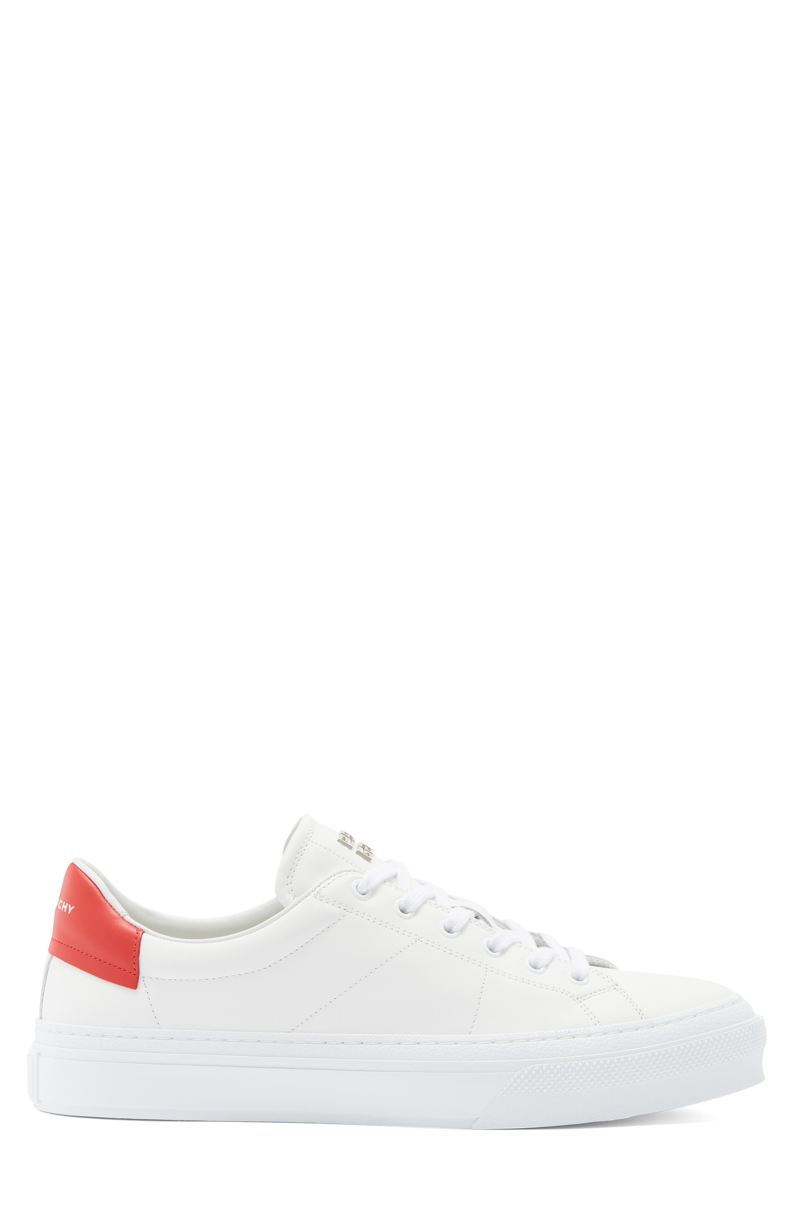 Givenchy City Platform Sneaker, Alternate, color, White Red