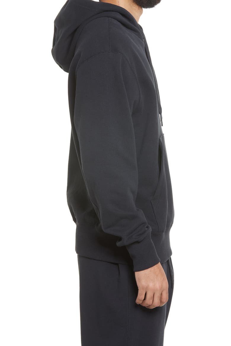 Sportswear Oversize Hooded Sweatshirt, Alternate, color, BLACK/ OFF NOIR