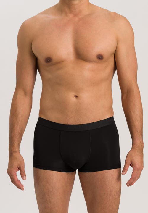 Hanro Micro Touch Boxer Brief In Black