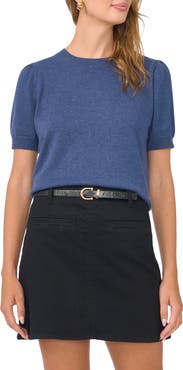 Vince Camuto Puff Sleeve Sweater