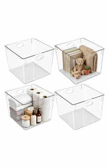 4-Pack Extra Large Cube Storage Bins