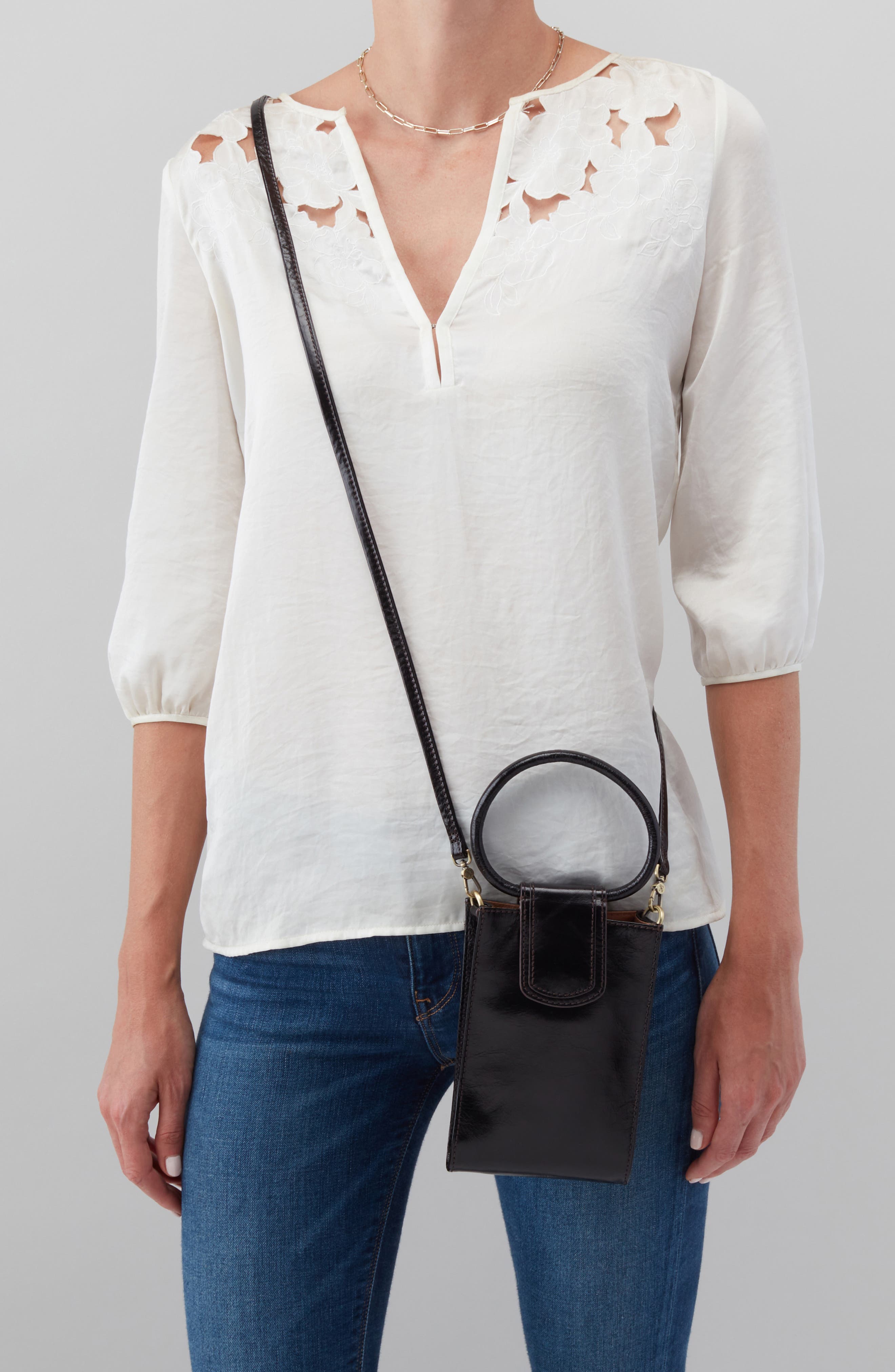 HOBO Sheila Leather Crossbody Bag, Alternate, color, 