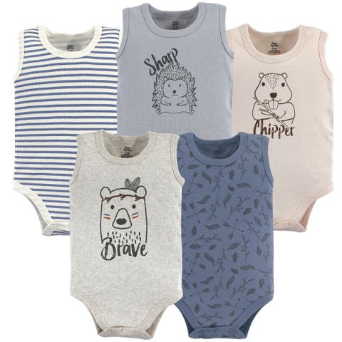 5Pk Sleeveless Bodysuits (Baby)
