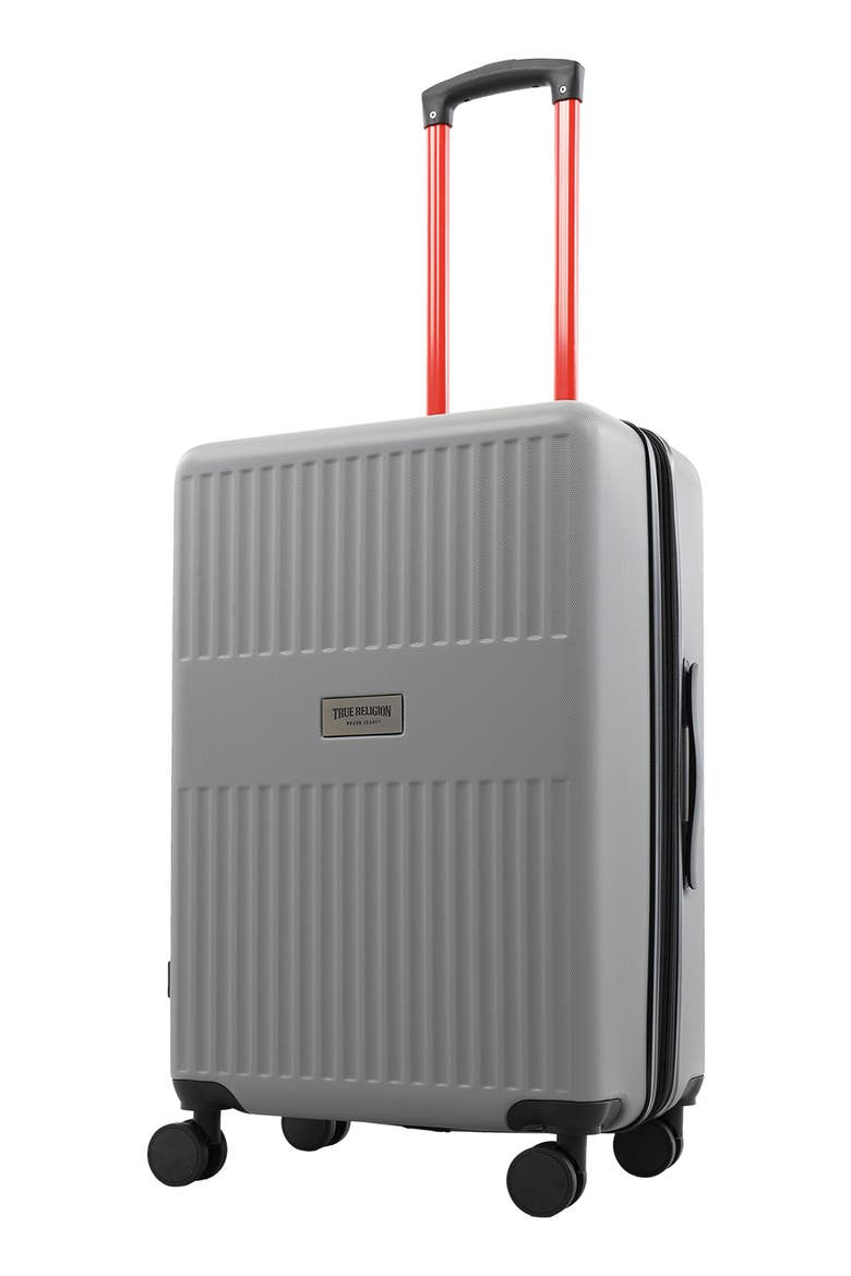 25-Inch Hardside Suitcase, Alternate, color, SILVER
