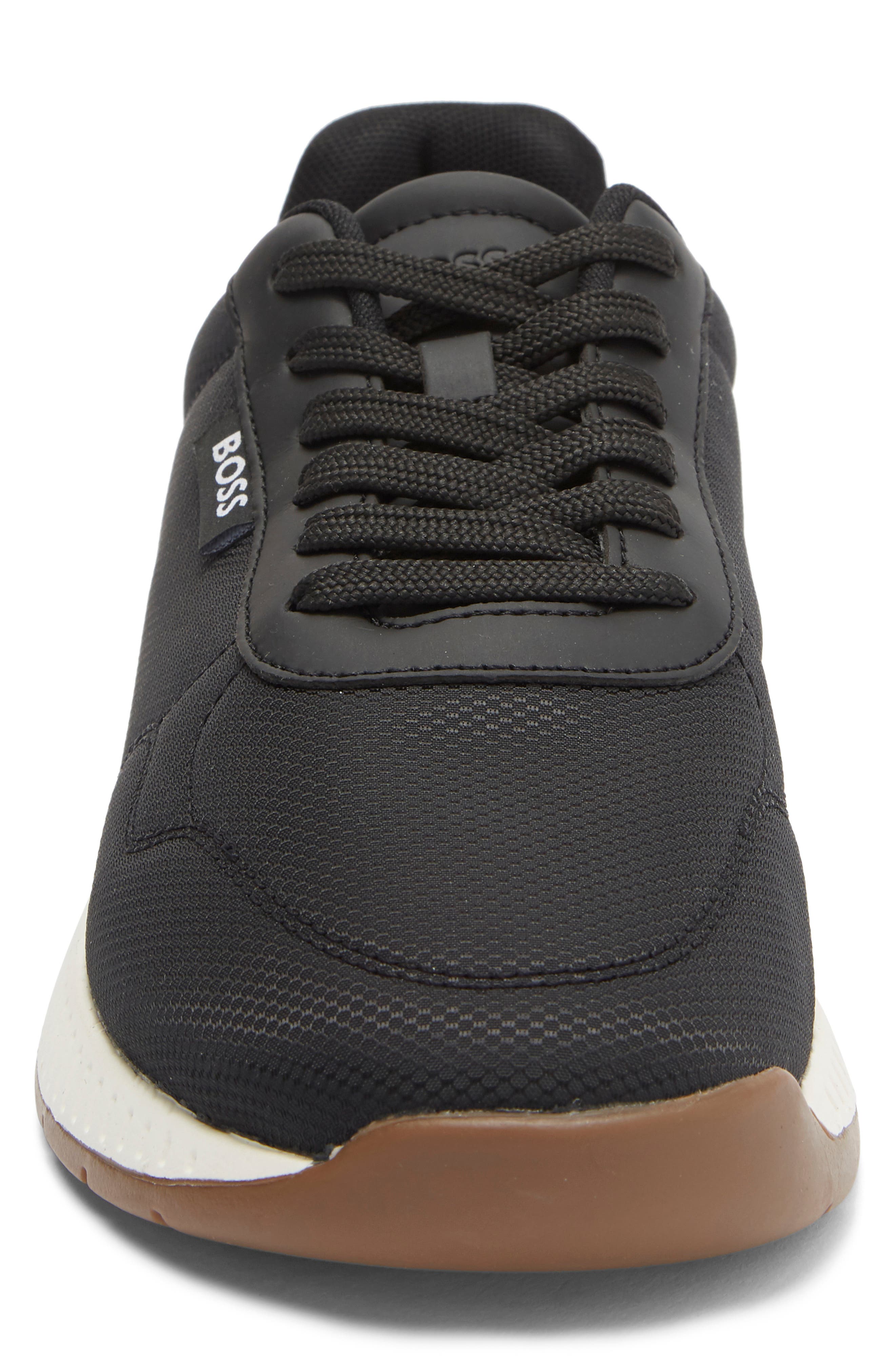 Titanium Runn Sneaker, Alternate, color, BLACK