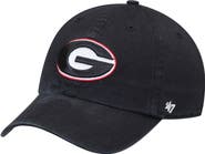 '47 Men's '47 Black Georgia Bulldogs Vintage Clean Up Adjustable Hat
