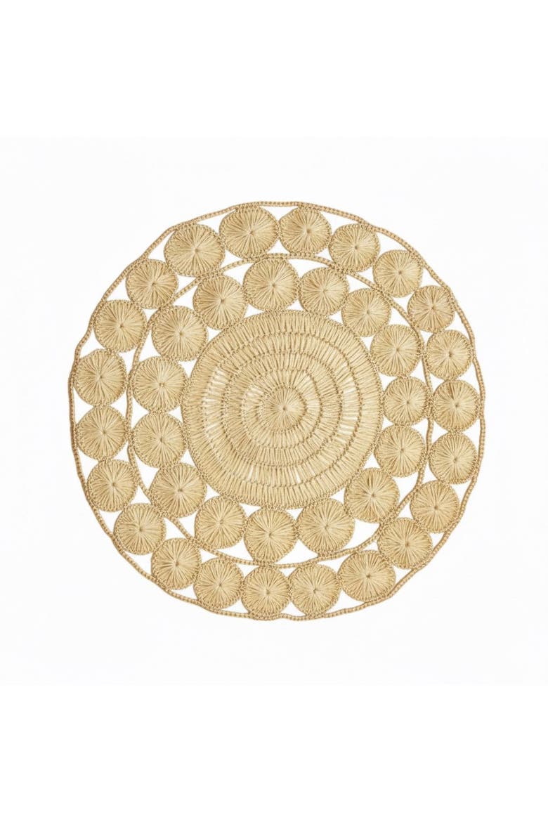 Esfera Buriti Placemat, Main, color, Beige