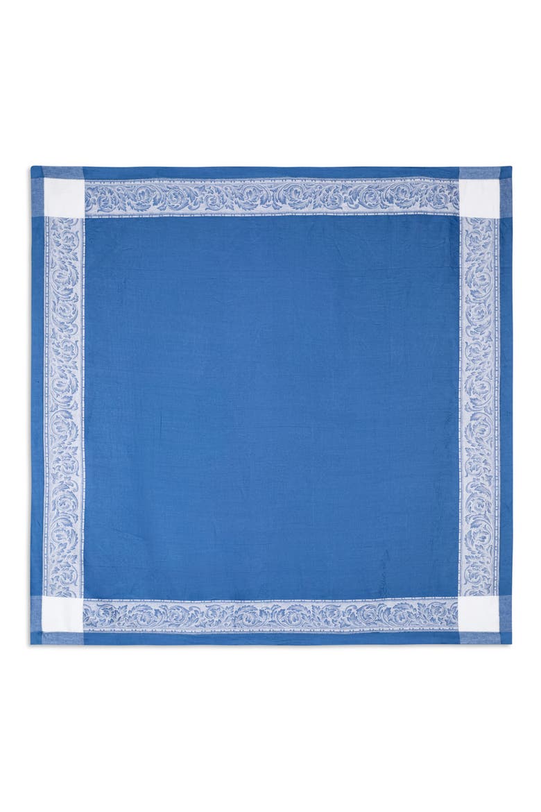 Paris Linen Tablecloth - 71" x 124", Main, color, FRENCH BLUE