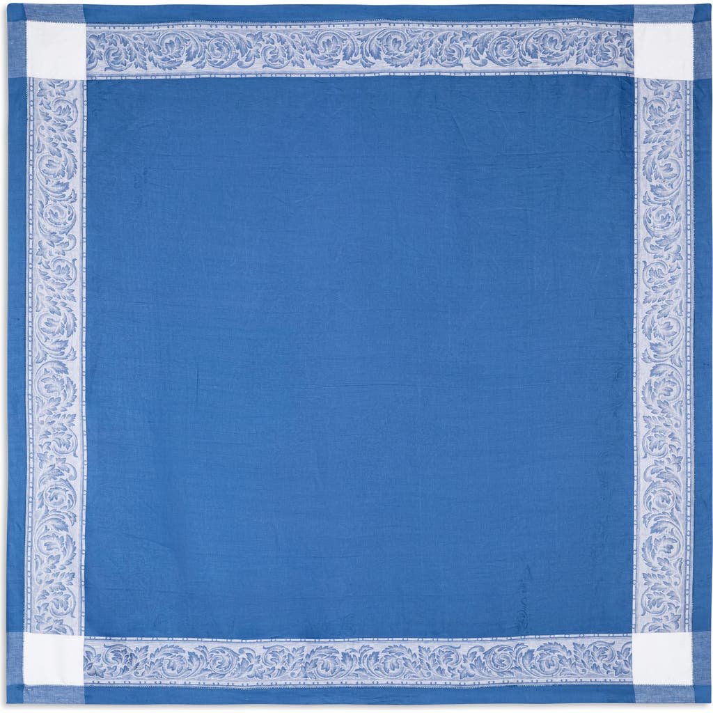French Home Paris Linen Tablecloth In French Blue