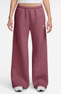 Nike Studio Fleece Wide Leg Sweatpants