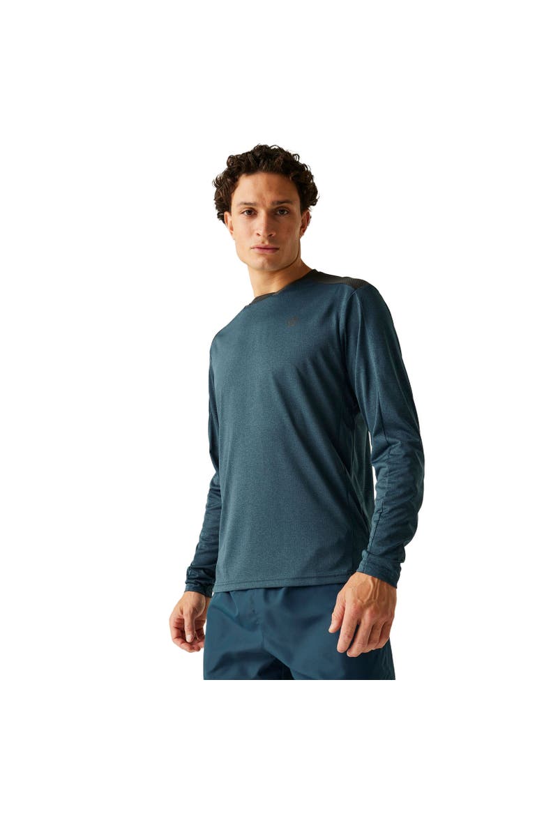 Trackstand Long-sleeved T-shirt, Main, color, Moonlight Denim