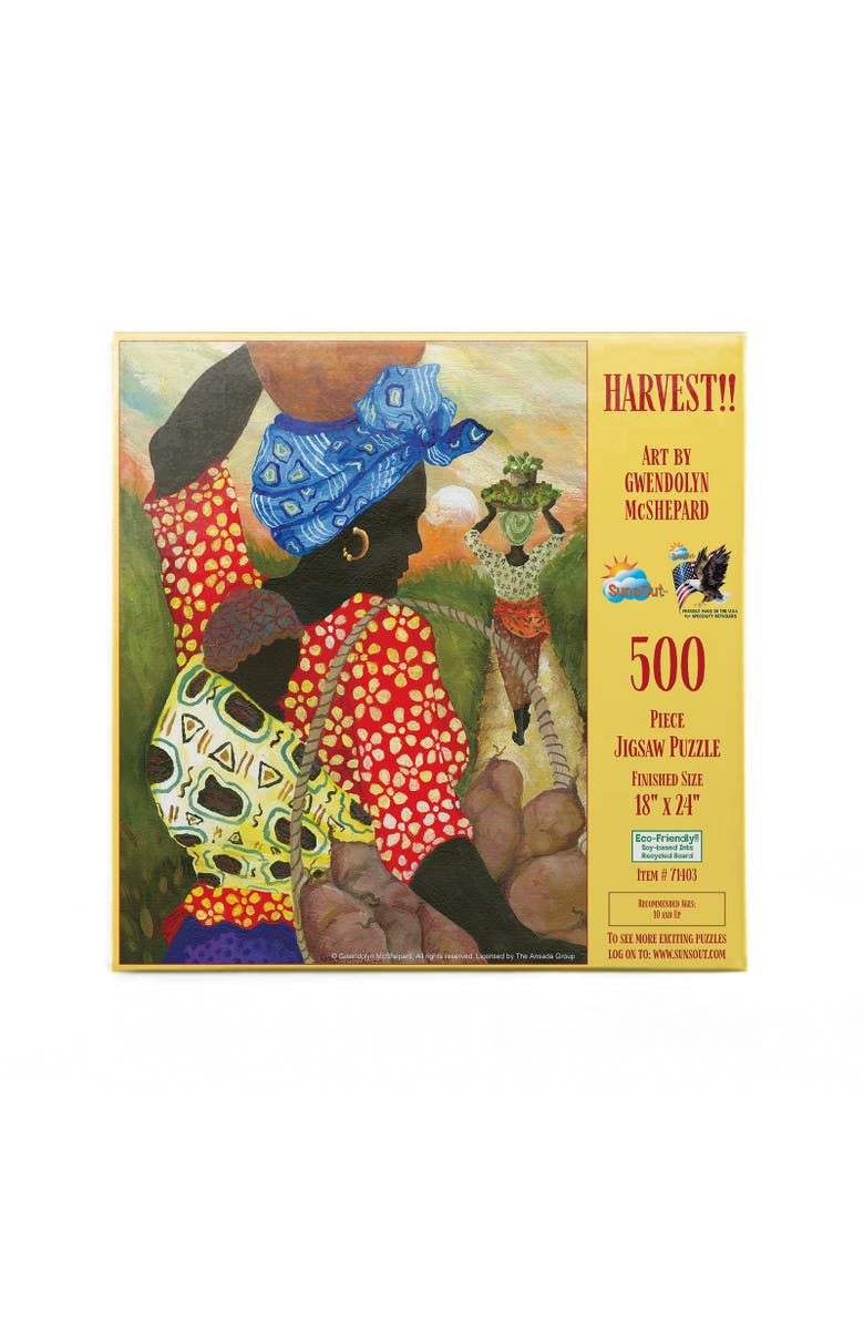 Sunsout Harvest 500 piece Jigsaw Puzzle for Adults, Alternate, color, Multicolor
