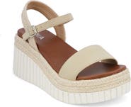 MIA Yanis Ankle Strap Platform Wedge Sandal