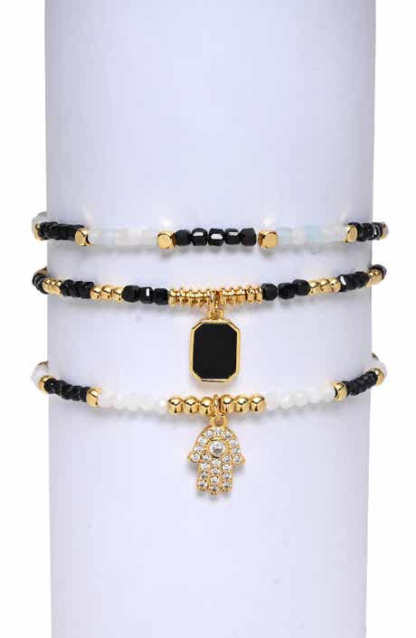 Set of 3 Beaded Bracelets