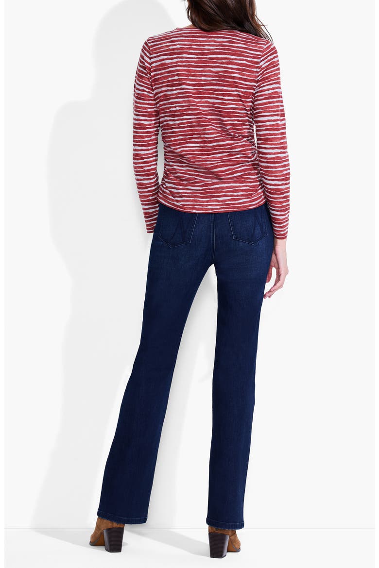 Abstract Stripe Long Sleeve Top, Alternate, color, RED MULTI
