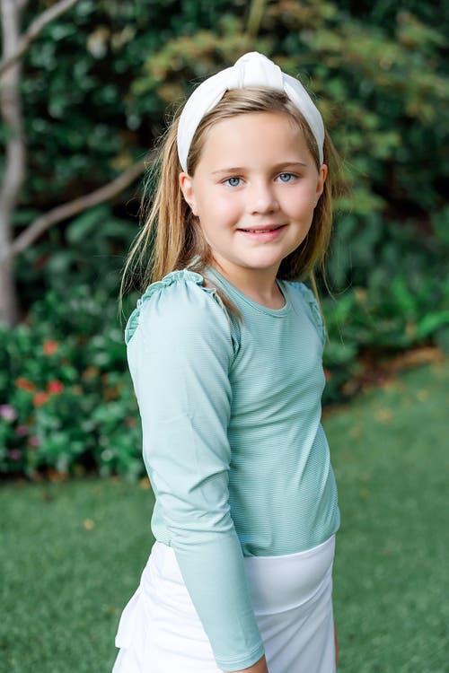 LILA AND HAYES LILA AND HAYES MIA GIRLS' LONGSLEEVE TOP BY LH SPORT