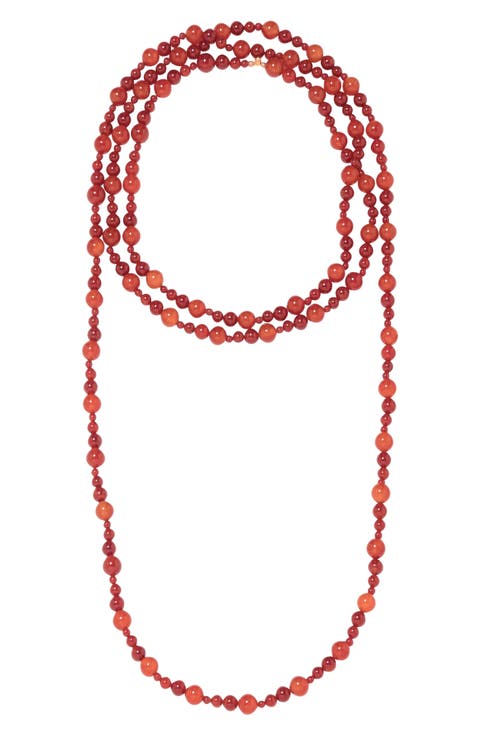 Veda Semiprecious Bead Necklace