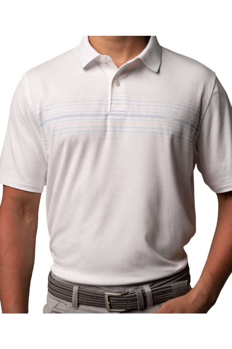 Walk On Polo, Alternate, color, White/Horizon Multi