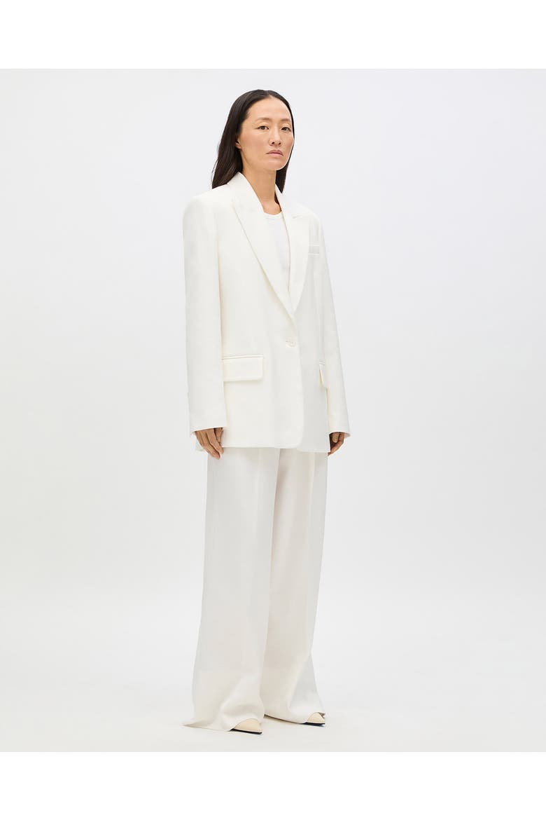 Oversized Tailored Jacket, Alternate, color, Off White