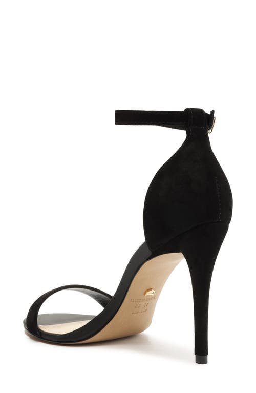 Arezzo Isabelli Ankle Strap Sandal In Black