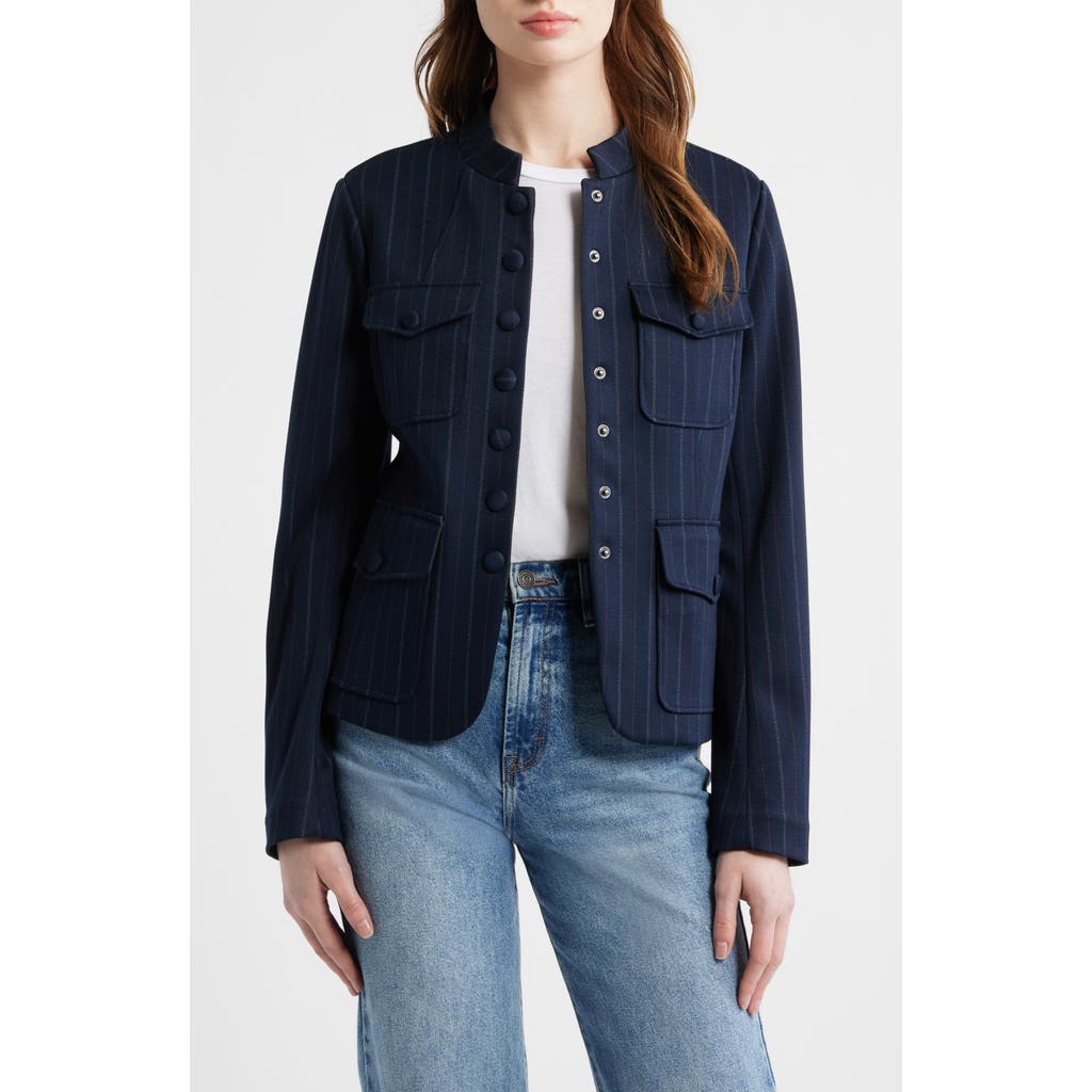 Rag & Bone Marlowe Ponte Knit Blazer In Multi