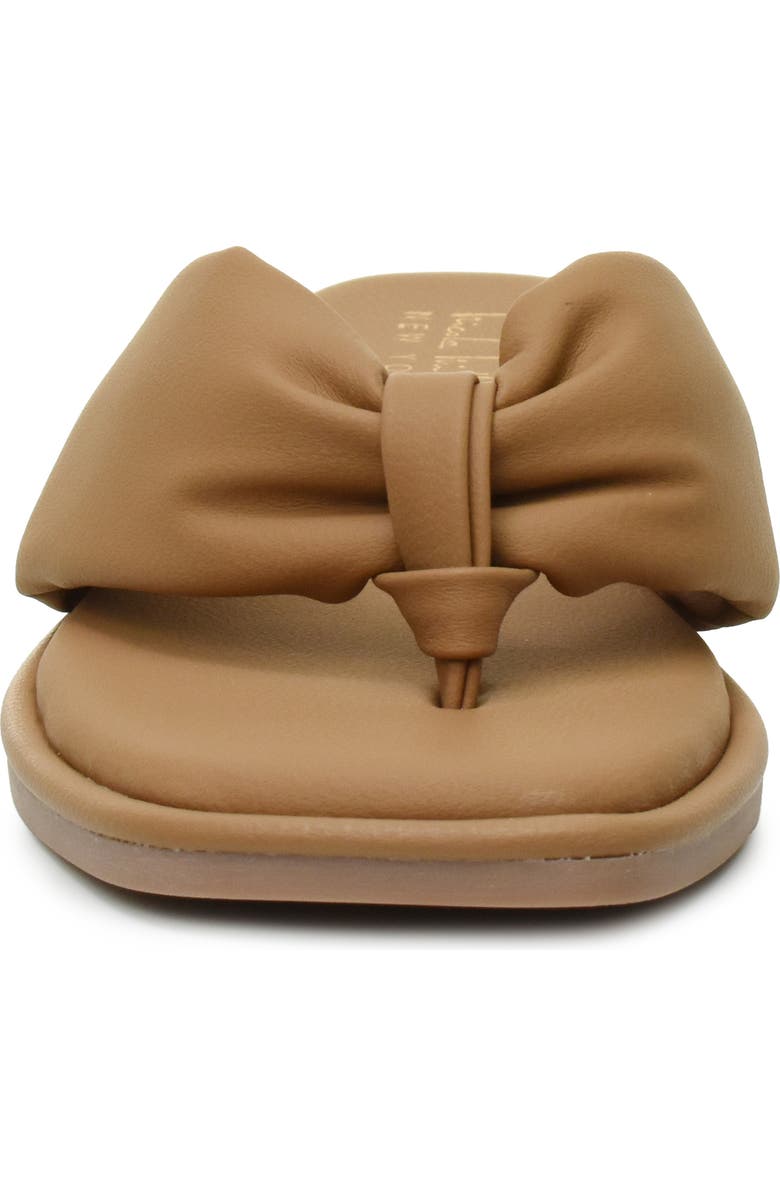 Nicole Miller Puffy Thong Sandal, Alternate, color,