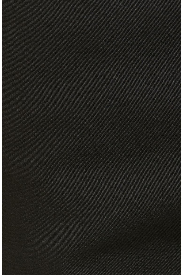 Modern Chino Shorts, Alternate, color, BLACK