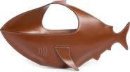 STAUD Leather Shark Bag