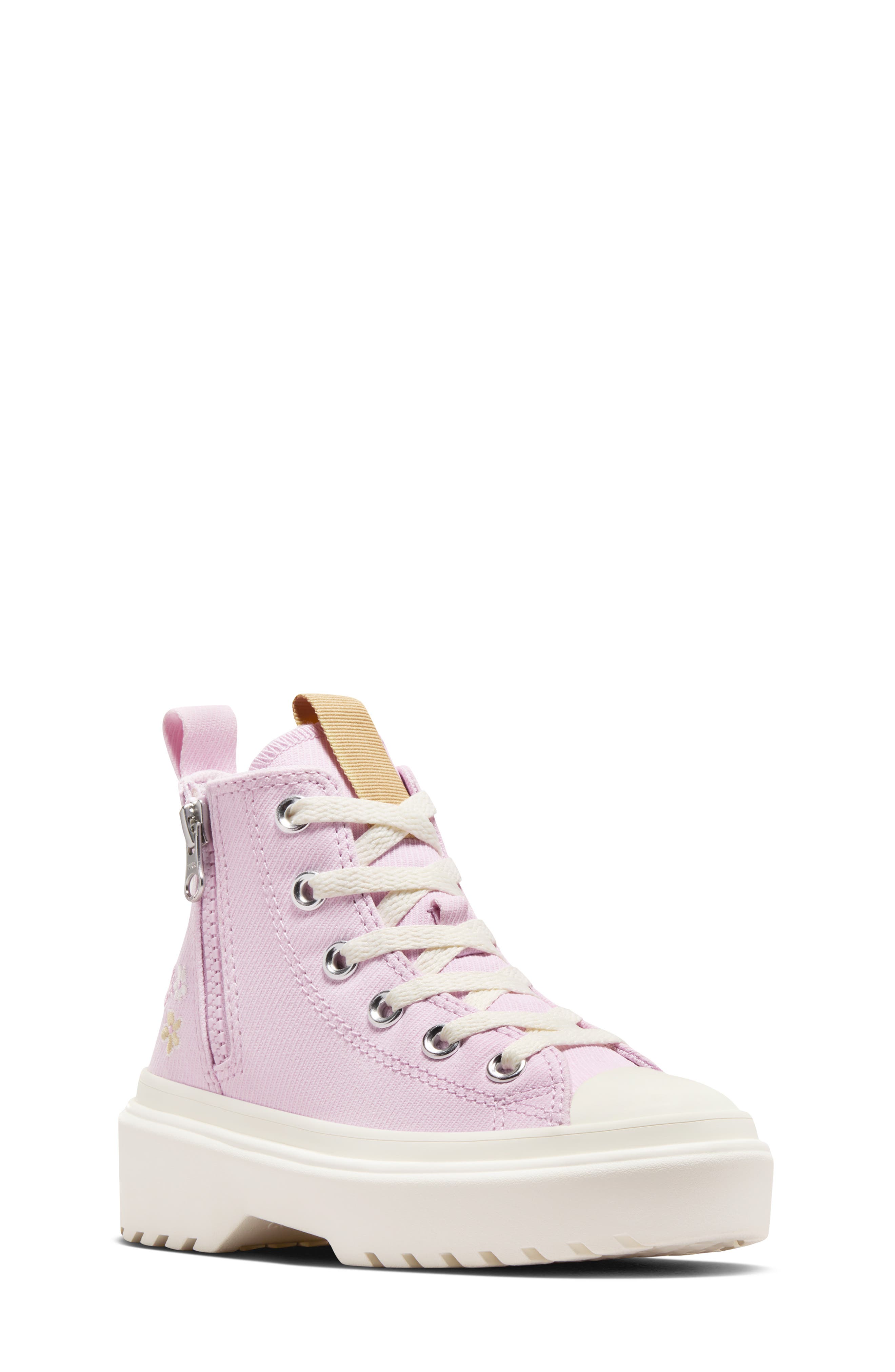 Converse Kids' Chuck Taylor<sup>®</sup> All Star<sup>®</sup> Lugged High Top Sneaker, Alternate, color, 