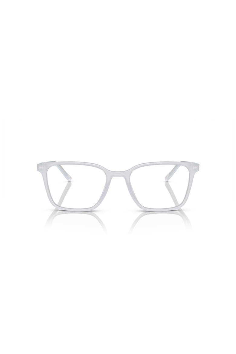 54mm Square optical glasses, Alternate, color, Transparent