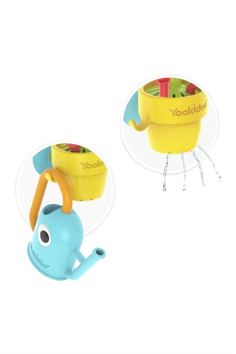Peek-A-Bee Tub Flower Bath Toy, Alternate, color, MULTI