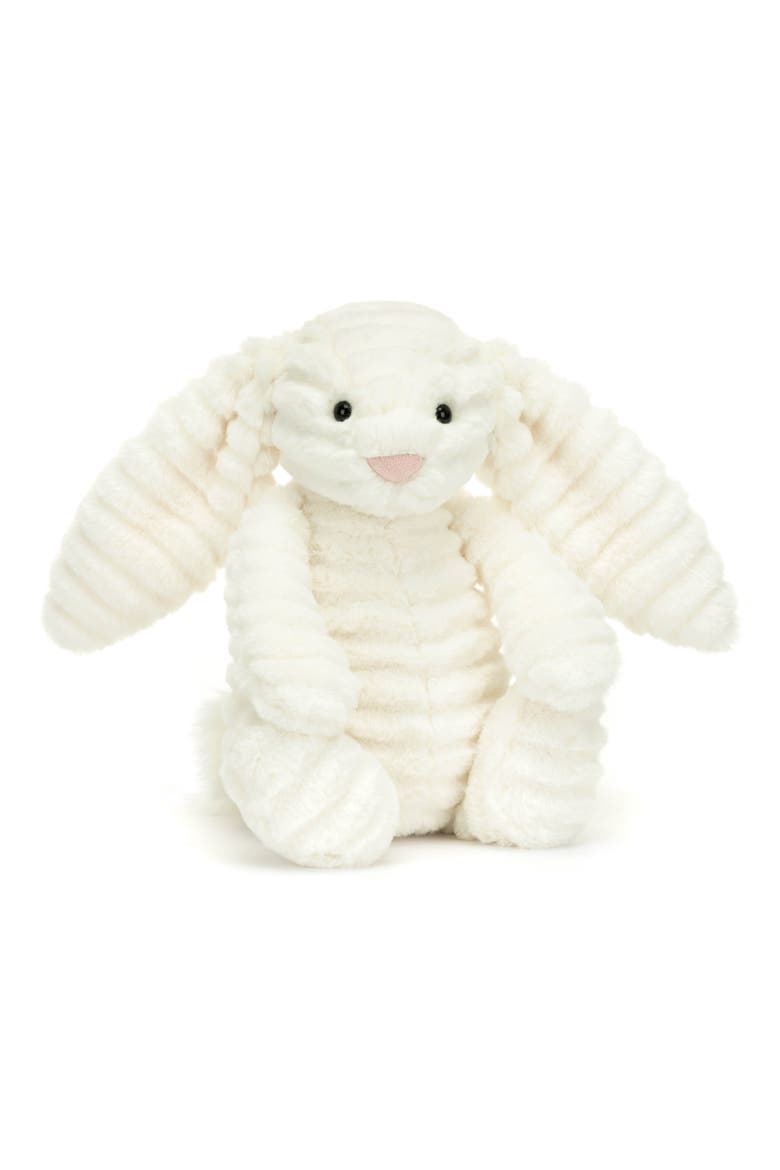 Bashful Luxe Nimbus Bunny Stuffed Animal, Main, color, CREAM