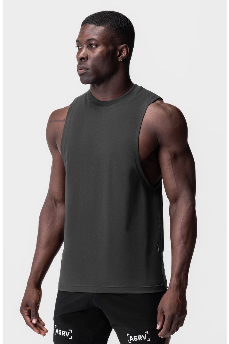 Supima Muscle Tank, Main, color, Space Grey