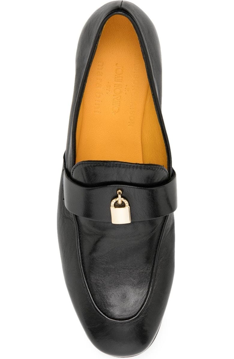 Madison Maison Flat Lock Loafer, Alternate, color, Black