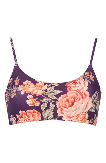 Maaji Ceci Reversible Bikini Top Ceci Bikini Top In Purple