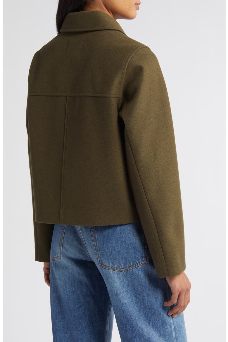 Crop Utility Jacket, Alternate, color, OLIVE