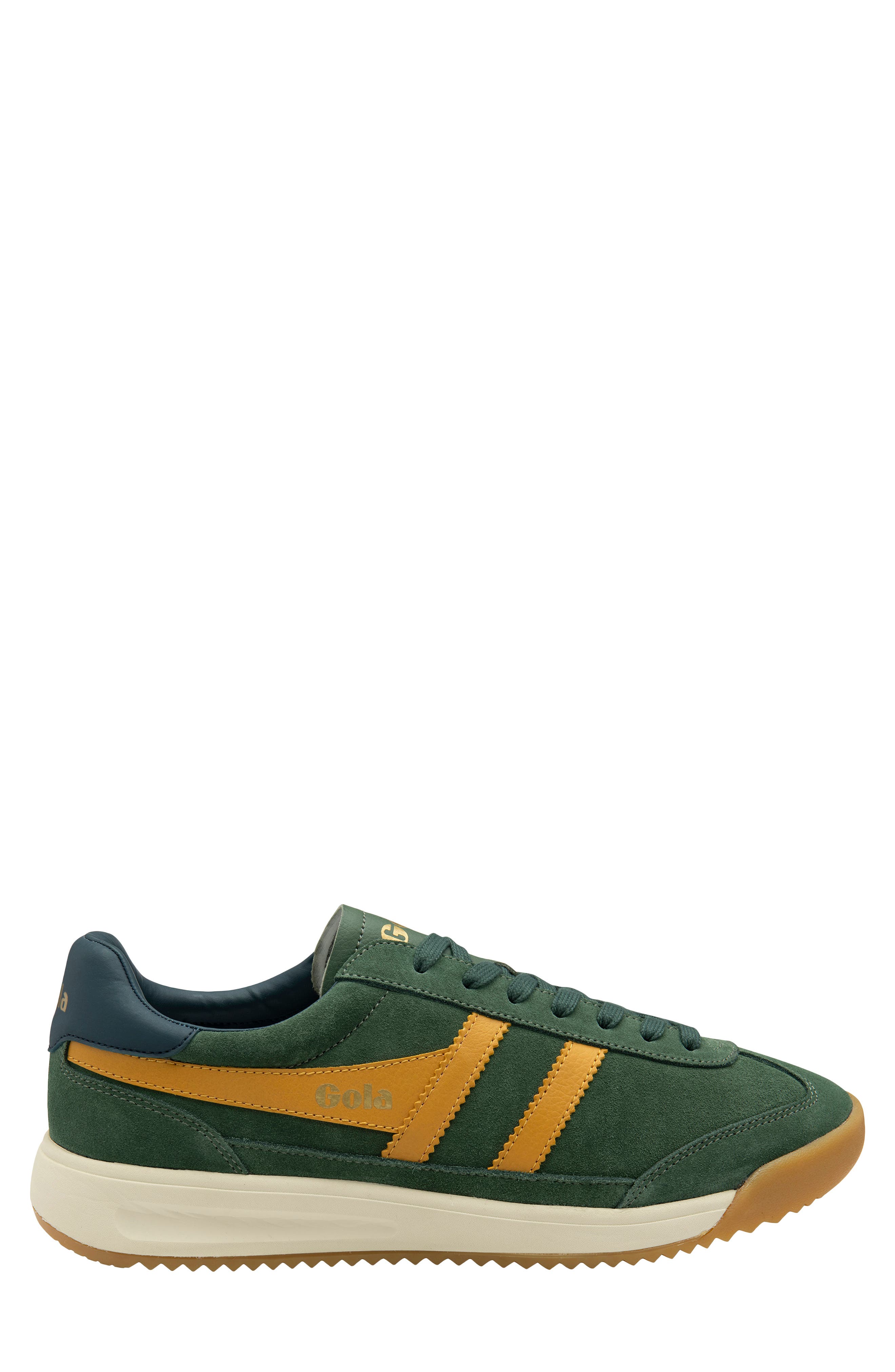 Gola Tornado 88 Sneaker, Alternate, color, Evergreen/ Sun/ Navy
