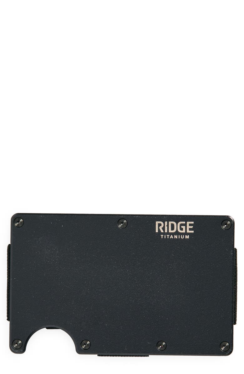 the Ridge Ridge Titanium Cash Strap Wallet, Main, color, 