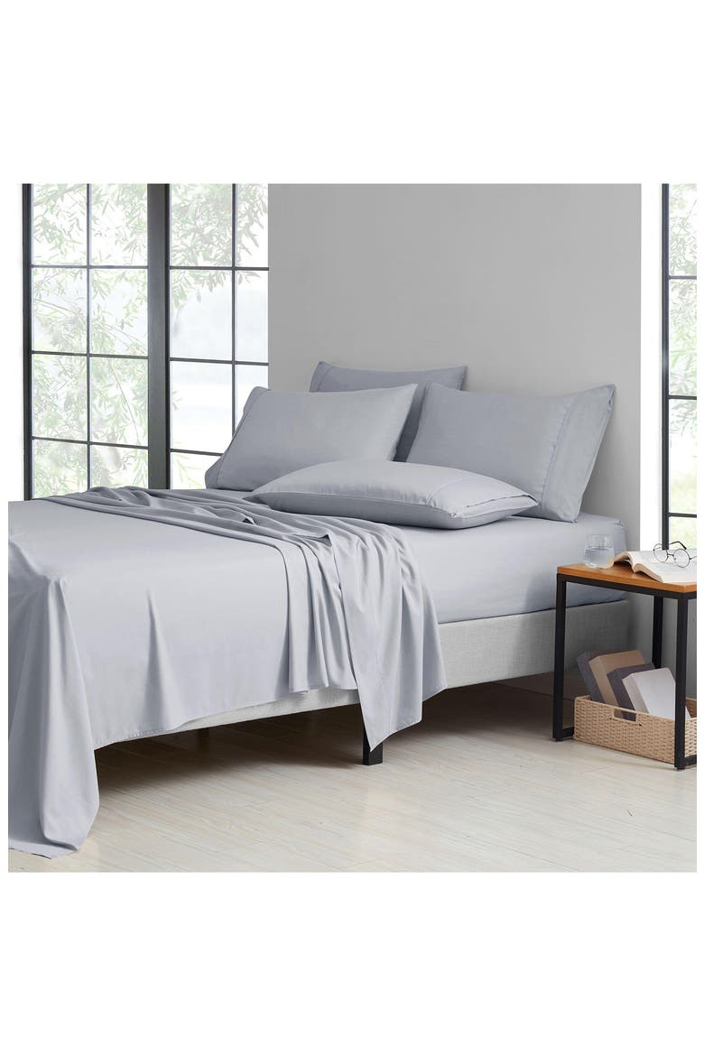 2000 Thread Count 6-Piece Sheet Set, Alternate, color, SILVER GREY