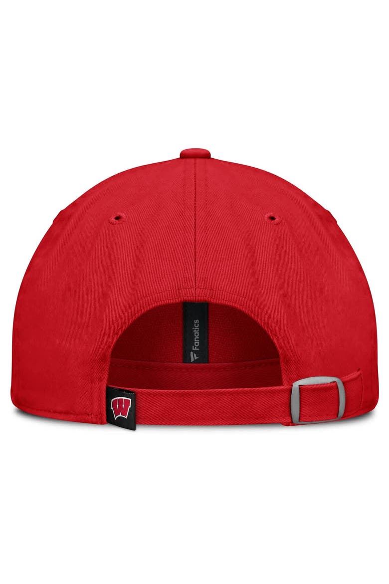 Women's Fanatics Red Wisconsin Badgers Candid Adjustable Hat, Alternate, color, Red